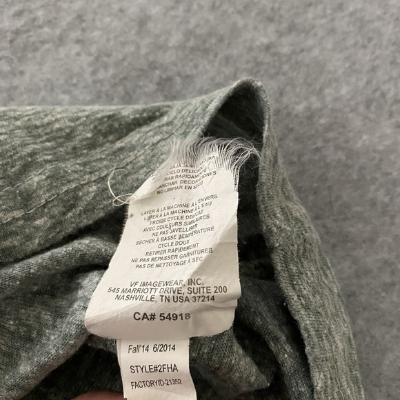 New York Jets Shirt Womens XL Green Heathered NFL Football Team Apparel V-Neck - Picture 7 of 11